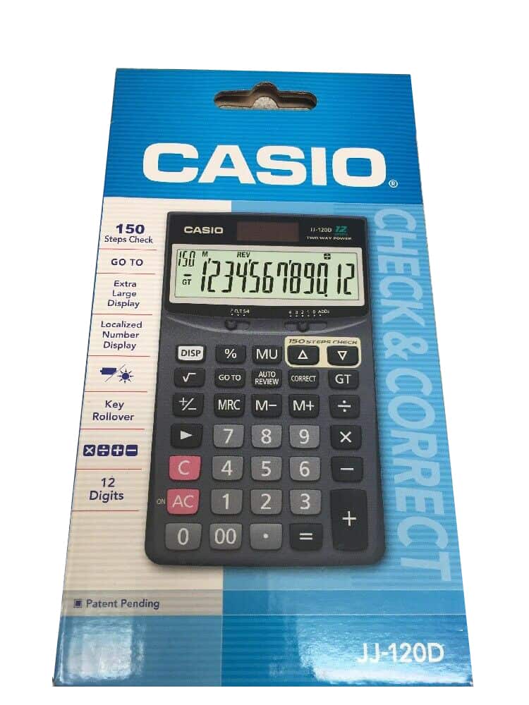 Jj120d calculator discount