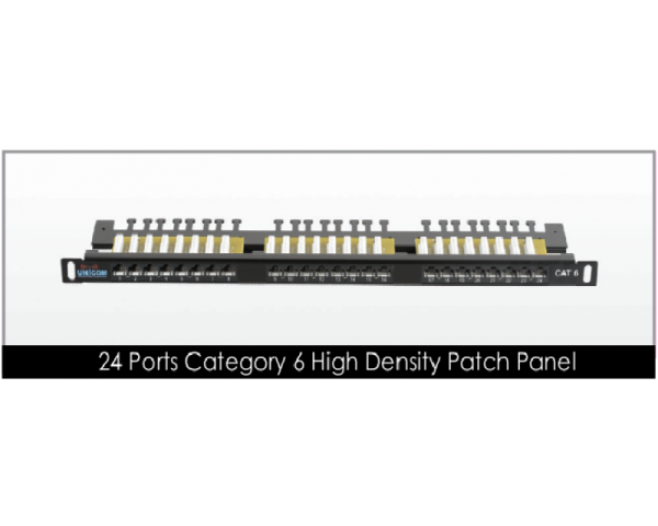 پچ پنل یونیکام 24 پورت cat6