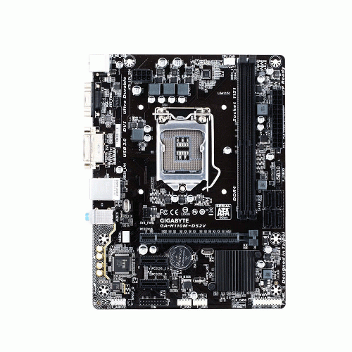 Gigabyte GA-H110M-DS2V LGA 1151 Motherboard